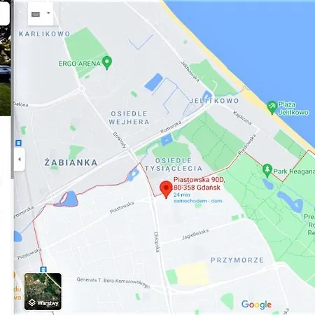 2 W Gdansku Blisko Morza 1500 M Do Plazy Lägenhet Gdańsk